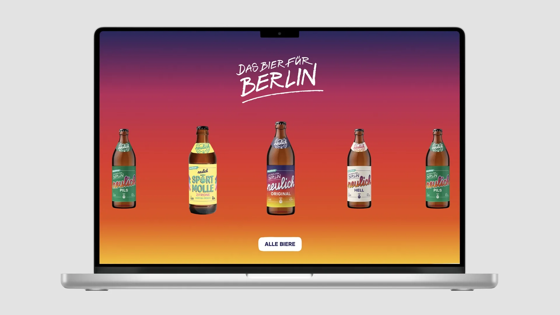 Neulich Bier Website - The Beer for Berlin